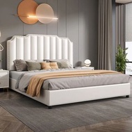 A5211科技布床架 軟靠床架 布藝床 實木床 婚床 主臥大床 包送貨