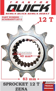 gear sprocket 12 t traktor zena,gigi sproket 12 mata traktor zena, gear rth traktor zena, spare part