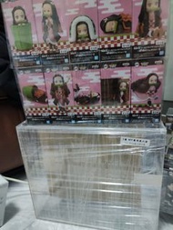 鬼滅之刃彌豆子wcf第一，二彈set裝連3層展示盒✨