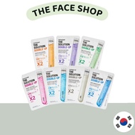 [The Face Shop]The Solution Double Up Face Mask 5 Sheets