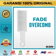 Oversized Fade Comb White Hair Cutting Comb Barber Shaving Accessories