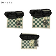 [Cuticate1] Portable Chess Set, Travel Chess Set, Lightweight Chess Pieces, Folding Chess