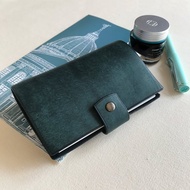 Uffizi A7 六孔活頁皮革筆記本/手帳/真皮旅行日誌/客製化刻字