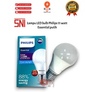 Philips 11 watt Essential white LED bulb Cool daylight 11w E27