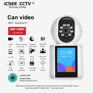 ICSEE CCTV V1 Video Cctv Camera Wireless connect phone 360° for home Baby Monitor / Full Color Night