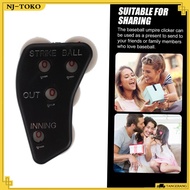 Baseball Scoring Counter Durable Portable Baseball Score Counter Softball Score Counter Polyethylene