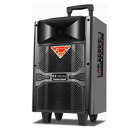 全城熱賣 - 金正N68廣場舞音響音箱藍牙充電手提移動戶外帶無線話筒室外家用K（豪華版木箱【遙控器+藍牙+16G優盤】+禮包）