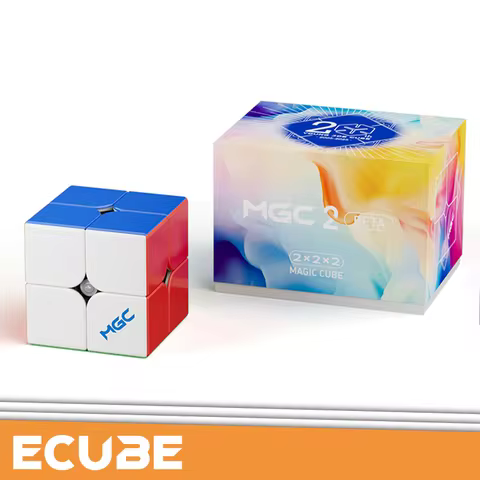 [ECube] YJ MGC Beta 2x2 Magnetic Ball Core Speed Cube Stickerless Magic Cube Magnetic System for Smo