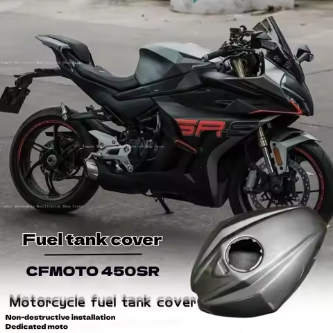 for cfmoto 450SR Modification Full Coverage Fuel Tank Protection Cover Racing Fuel Tank Cover,One-pi