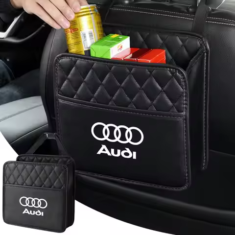 Car Seat Back Storage Bag Multi-function Seat Hanging Bag For Audi A1 A3 A4 A5 A6 A7 A8 Q2 Q3 Q5 Q7 