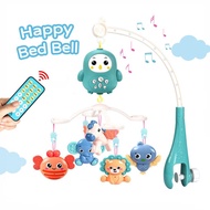 Baby Bed Crib Music Musical Cot Mobile Toy Bassinet Toys Bed Bell Kids Rattles