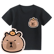 CAPYBARA TSHIRT KIDS cotton tshirt children cute baju 100-150CM