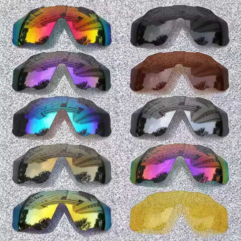 HDTAC Polarized Replacement Lenses For-Oakley Jawbreaker OO9290 Sunglasses Multicolor Options