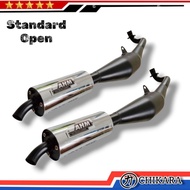 AHM Standard Open Exhaust For F1zr F1 Force 1 standard open exhaust