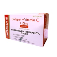 Official Discount WATSONS Collagen + Vitamin C + Zinc 350mg (Sold Per Capsule)