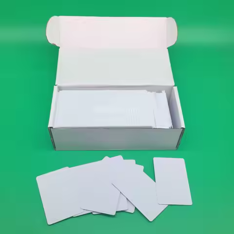 230PCS/Box Inkjet Two Sides Printing Blank PVC ID Card Without Chip For Epson Canon Printer 85.6*54*