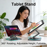 Tablet Laptop Stand 360 Rotation Desk Stand Laptop Foldable