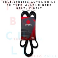 BELT-6PK2576 Automobile PK type multi-ribbed belt,v-belt