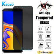 Anti-spy Samsung Galaxy A2 Core J4 J6 Plus J2 J7 J8 DUO A8S A6S A9 A7 A6 A8 Star Plus 2018 Privacy Tempered Glass Screen Protector