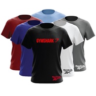 Gym Shark Unisex Microfiber T-shirt Ready Stock 9 Sizes