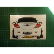 sticker kereta proton persona