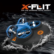 JJRC 3 In 1 Mini Remote Control Boat Vehicle Flying Drone Land Driving Boat Drone Quadcopters Helico