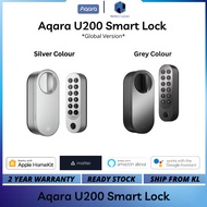 Aqara Smart Lock U200 (Fingerprint Keypad Included), Matter over Thread, Keyless Entry Door Lock wit