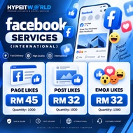Facebook Services – Page Likes, Post Likes & Emoji Likes