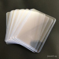 jw032Clear Toploader 35PT Thick Card Case Photocard Protector Inner Sleeves Yugioh Pokemon Game Card Holder