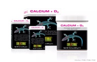 Calcium D3 เเบบผง for Reptile Exo Terra Calcium + D3 Powder Supplement แคลเซียมชนิดผง ผสมวิตามิน D3 สำหับสัตว์เลื้อยคลานที่เลี้ยงในบ้าน