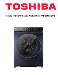 Toshiba 10.5/7.0KG Combo Washer Dryer TWD-BM115GF4S