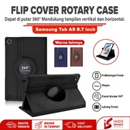 Samsung Galaxy Tab A9 | Samsung Tab A9 Case | SM-X110 X115 Rotary Leather Casing Flip Cover