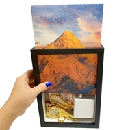 Photo Picture Frame Diversion Safe Box with Hidden Secret Compartment Hidden Secrect Hidden Safe Loc