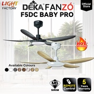 🔥HOT🔥DEKA F5DC BABY PRO 46" | FANZO TURBO 42" | ECO-542 42" 5 Blades Ceiling Fan with Light | DC Mot