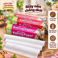 Baking Parchment Paper, Aluminum Baking Film, Food Preservation Parchment Paper 10m, 20m, 50m