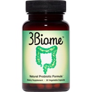 3Biome Natural Probiotic Supplement For Gut Health, Vegan, Gluten-Free