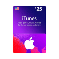 บัตร App Store iTunes Gift Card $25 (for US Account)