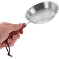 Nonstick 304 Stainless Steel Egg Frying Pan Multipurpose Omelet Pan Stainless Steel Skillet
