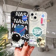 Trendy NASA-themed phone case For OPPO Realme C53 C15 C25S 5 6i Reno 8 Z 7Z 6Z 5G C11 C35 C33 C30 C1