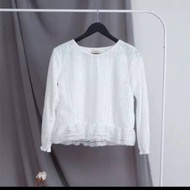 Lace Blouse Edmee Outfit Preloved