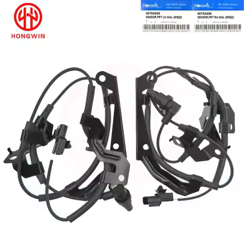 4670A595 4670A596 SET ABS Sensor Front Left & Right For Mitsubishi L200 2012-2015 Montero Pajero Spo