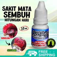 SEMPATI Omay Obat Sakit Mata Ayam 10ml Obat Tetes Mata Ayam Jago Laga Aduan Petarung Jantan Bangkok 