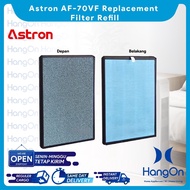 Astron Replacement Filter Refill for AF-70VF Virus Filter True HEPA H13 Filter H 13 PM1 PM2.5 PM10 A