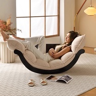 Banana Comfy Rocking Chair, Accent Chair,Living Room Chairs,Floor-Standing Decoration Next to The So