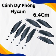 Replacement flycam wings 6.4 cm (1 set of 8 wings with 8 screws) 6.4 cm types (s2s, s136, k998 max, 