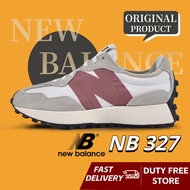 New Balance NB 327 Grey Red for women and men Running shoes