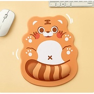Miếng Lót Chuột MousePad Hổ Vui Vẻ Có Đệm Cổ Tay Mousepad 3D_ Hàng chính hãng