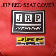 JRP RED EDITION FOR YAMAHA AEROX V2 |JRP THAI SEAT COVER RUBBER LOGO | WALA TAHI