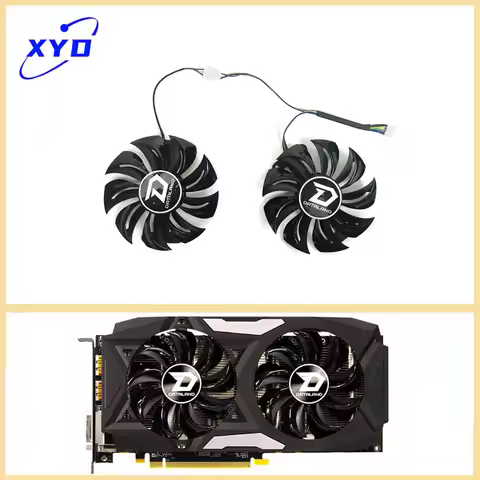 NEW 85MM GA91B2U GA91S2U RX580 GPU Cooler Cooling Fan For PowerColor Radeon Red Dragon AX RX 480 470