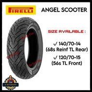 PIRELLI Angel Scooter Tyre 120/70-15 140/70-14 Tubeless Tayar Pirelli Skuter